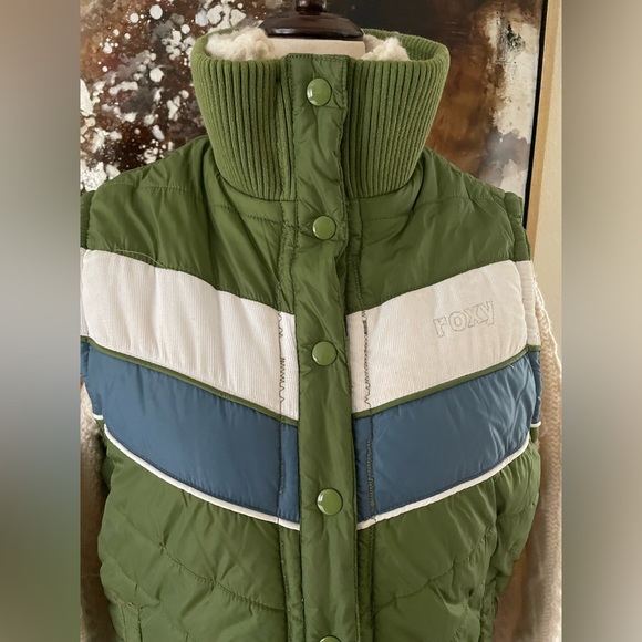 Vintage Y2K Roxy customized vest and sweater size L XL ~ - Picture 4 of 12